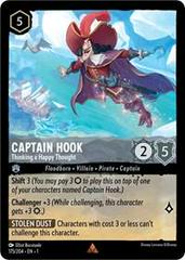 Captain Hook - Thinking a Happy Thought #175 Lorcana First Chapter Prices