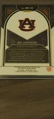 Back Of Card | Bo Jackson Football Cards 2023 Panini Prizm Draft Picks Brilliance