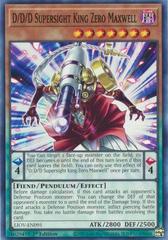 D/D/D Supersight King Zero Maxwell [1st Edition] YuGiOh Lightning Overdrive Prices