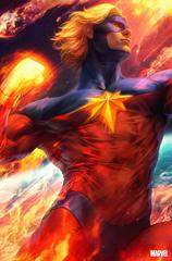 Captain Marvel [Artgerm Virgin] #34 (2021) Comic Books Captain Marvel Prices