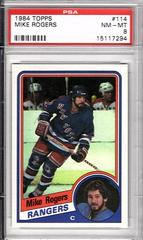 Mike Rogers Hockey Cards 1984 Topps Prices