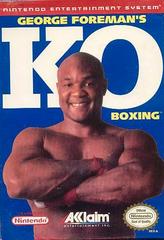 George Foreman'S KO Boxing - Front | George Foreman's KO Boxing NES