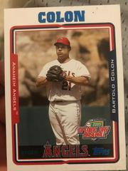 Bartolo Colon #52 Baseball Cards 2005 Topps Opening Day Prices