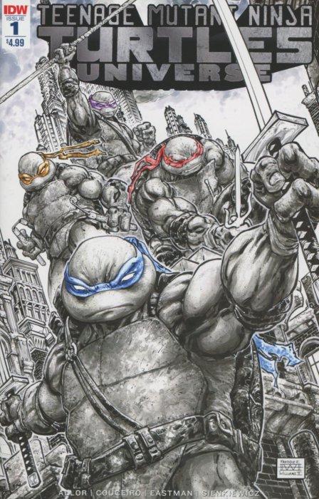 Teenage Mutant Ninja Turtles Universe [2nd Print] #1 (2016) Comic Books Teenage Mutant Ninja Turtles Universe