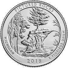 2018 P [PICTURED ROCKS PROOF] Coins America the Beautiful 5 Oz Prices
