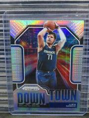 Luka Doncic [Hyper Prizm] Basketball Cards 2020 Panini Prizm Downtown Bound Prices