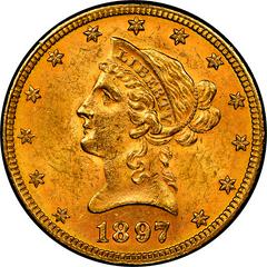 1897 [PROOF] Coins Liberty Head Gold Eagle Prices