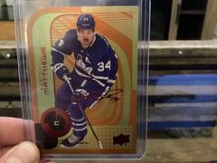 Auston Matthews Hockey Cards 2022 Upper Deck MVP Colors and Contours Prices