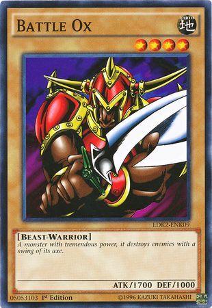 Battle Ox [1st Edition] LDK2-ENK09 YuGiOh Legendary Decks II