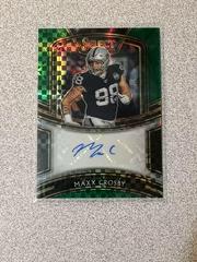 Maxx Crosby [Green Prizm] Football Cards 2020 Panini Select Signatures Prices