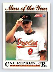 Cal Ripken Jr. Baseball Cards 1992 Score Prices