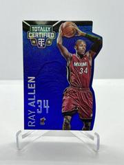 Ray Allen Mirror Platinum Purple Die Cut Basketball Cards 2014 Panini Totally Certified Prices