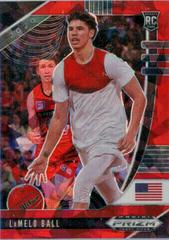 LaMelo Ball [Red Prizm] #43 Basketball Cards 2020 Panini Prizm Draft Picks Prices