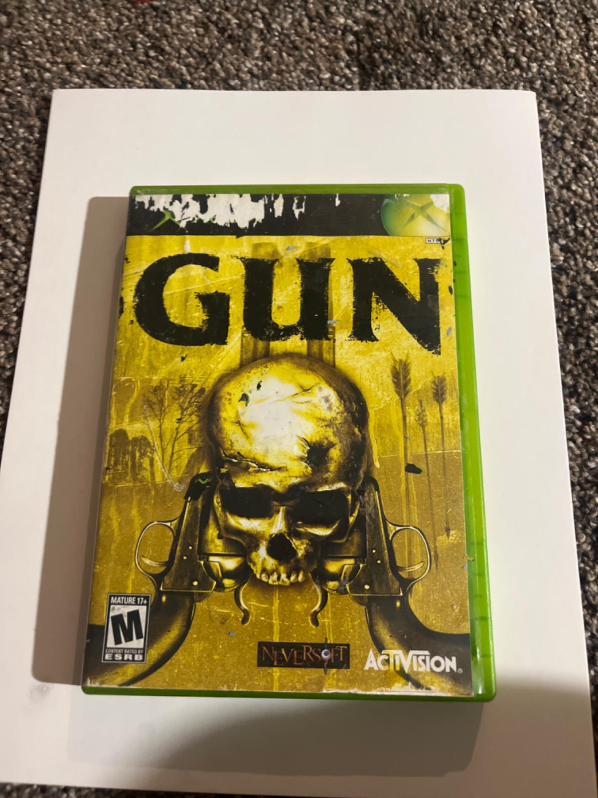 Gun Item, Box, and Manual Xbox