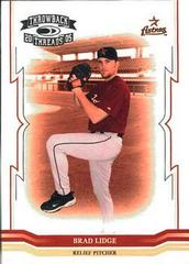 Brad Lidge #128 Baseball Cards 2005 Donruss Throwback Threads Prices
