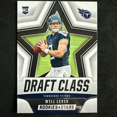 Will Levis #DC-19 Football Cards 2023 Panini Rookies & Stars Draft Class Prices