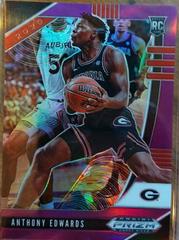 Anthony Edwards [Purple Prizm] Basketball Cards 2020 Panini Prizm Draft Picks Prices