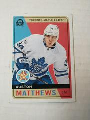 Auston Matthews [Retro] #1 Hockey Cards 2017 O Pee Chee Prices