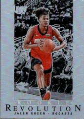 Jalen Green [Silver Prizm] Basketball Cards 2021 Panini Select Rookie Revolution Prices