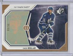 Owen Nolan #90 Hockey Cards 2003 SPx Prices