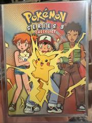 Checklist [Series 3] Pokemon 2000 Topps TV Prices