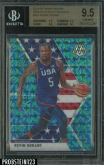 Kevin Durant [Peacock Choice] #251 Basketball Cards 2019 Panini Mosaic Prices