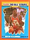 Hakeem Olajuwon Basketball Cards 1990 Fleer All Stars Prices