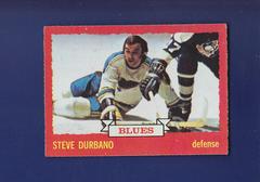 Steve Durbano #124 Hockey Cards 1973 O-Pee-Chee Prices