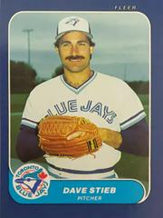 Dave Stieb #16 Baseball Cards 1986 Fleer Mini Prices