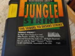Cartridge (Front) | Jungle Strike Sega Genesis