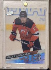 Yegor Sharangovich [Clear Cut UD Exclusives] Hockey Cards 2020 Upper Deck Prices