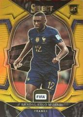 Randal Kolo Muani [Gold] #18 Soccer Cards 2022 Panini Select FIFA Prices