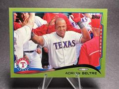 Adrian Beltre [Green] #161 Baseball Cards 2014 Topps Prices