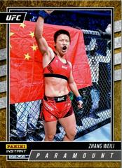 Zhang Weili [Gold] #P28 Ufc Cards 2022 Panini Instant UFC Paramount Prices