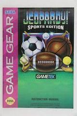 Jeopardy! Sports Edition - Manual | Jeopardy Sports Edition Sega Game Gear