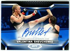 Valentina Shevchenko [Blue] #KA-VS Ufc Cards 2020 Topps UFC Knockout Autographs Prices