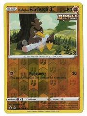 Galarian Farfetch'd [Reverse Holo] Pokemon Chilling Reign Prices
