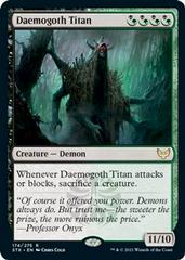 Daemogoth Titan Magic Strixhaven School of Mages Prices