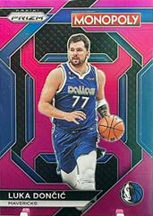 Luka Doncic [Pink] #PS3 Basketball Cards 2023 Panini Prizm Monopoly All-Star Prices