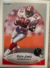 Keith Jones #379 Football Cards 1990 Fleer Prices