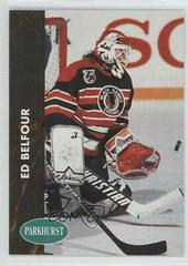Ed Belfour #30 Hockey Cards 1991 Parkhurst Prices