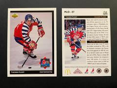 Theoren Fleury #McD-07 Hockey Cards 1992 Upper Deck McDonald's All Stars Prices