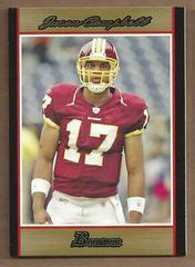 Jason Campbell [Gold] #3 Football Cards 2007 Bowman Prices