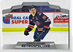 Connor Bedard #CB4 Hockey Cards 2022 Upper Deck CHL Connor Bedard Retrospective Prices