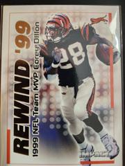 Corey Dillon #7 of 40 RN Football Cards 2000 Skybox Impact Rewind '99 Prices
