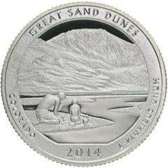 2014 S [SILVER GREAT SAND DUNES PROOF] Coins America the Beautiful Quarter Prices