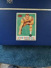 Stan Renning Football Cards 1959 Topps CFL Prices