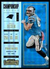 Greg Olsen [Championship Ticket] #6 Football Cards 2017 Panini Contenders Prices