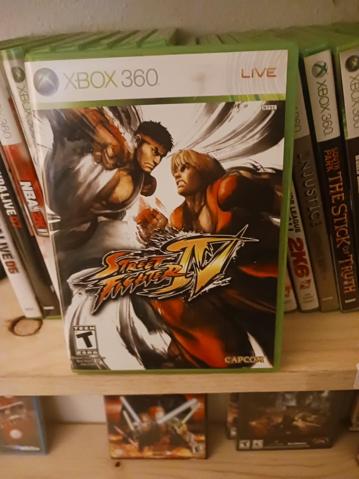 Street Fighter IV | Item, Box, and Manual | Xbox 360