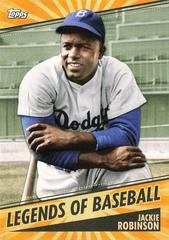 Jackie Robinson #LOB-6 Baseball Cards 2021 Topps Opening Day Legends of Baseball Prices